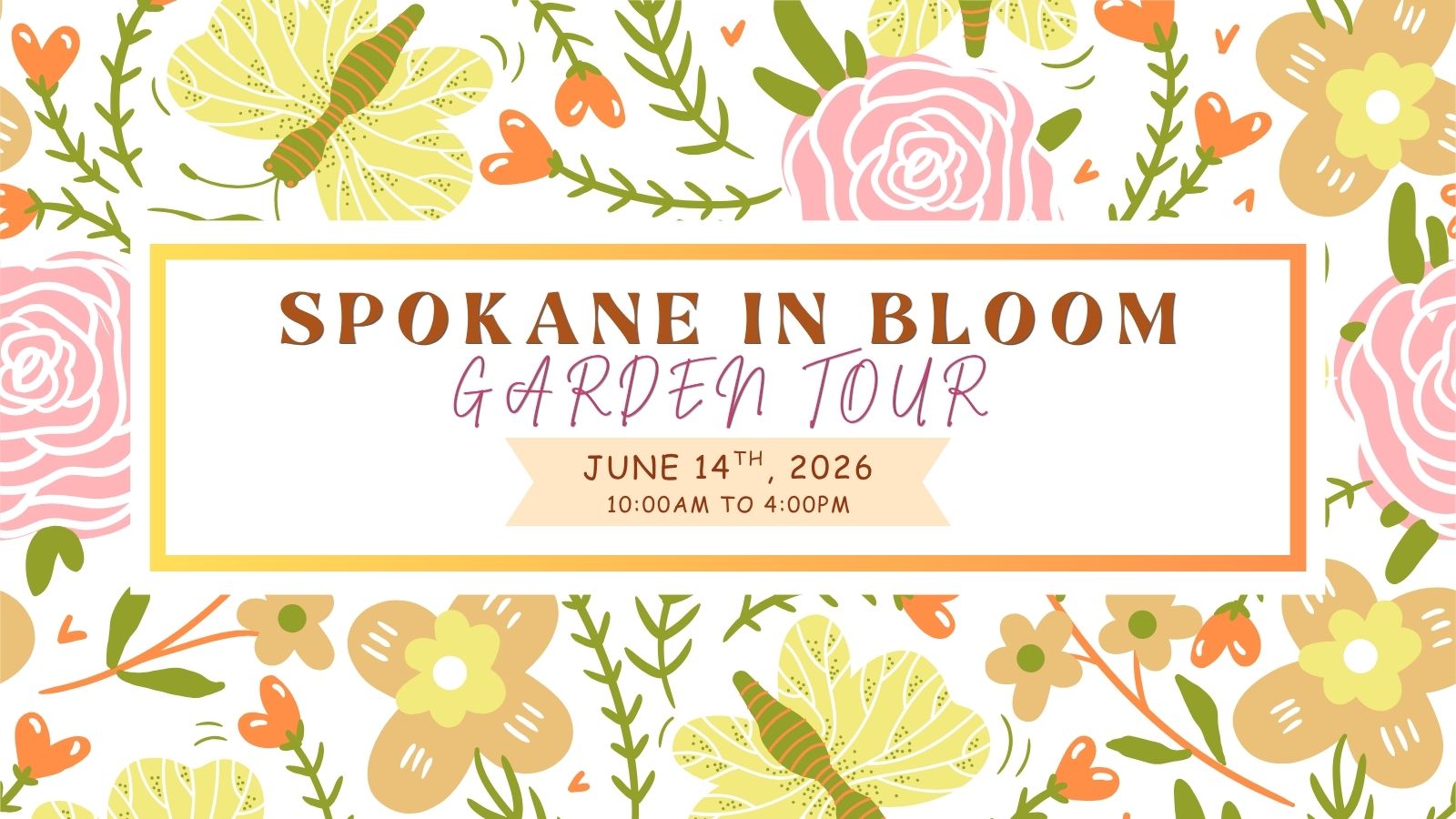 2026 Spokane In Bloom Garden Tour
