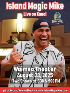 Island Magic Mike Show, Aug 23, 6:30pm General cover picture