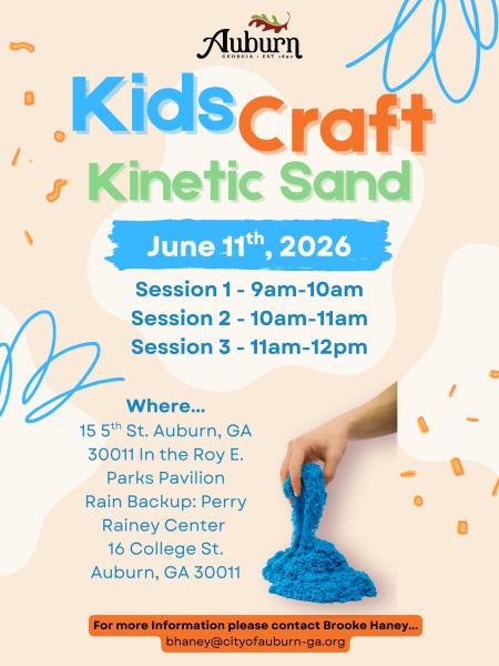 2026 Kids Craft Kinetic Sand