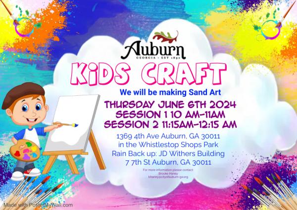 2024 Kids Craft Sand Art
