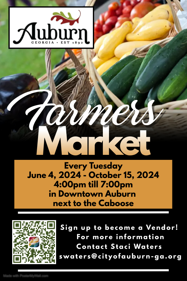 City of Auburn GA Farmers Market