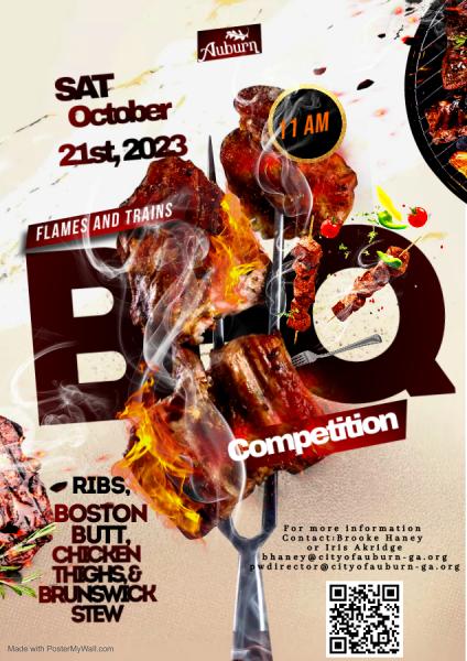 Train and Flames BBQ Competition