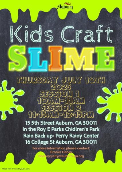 2025 Kids Craft Slime