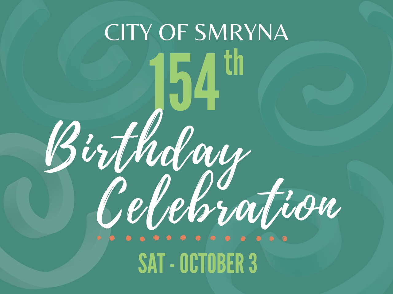City of Smyrna 154th Birthday Celebration
