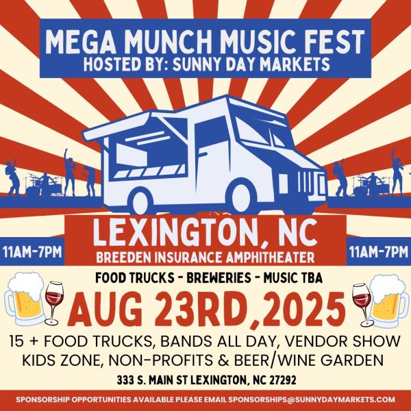Mega Munch Music Fest Vendor Application (Aug. 23rd) Mega Munch Music Fest Vendor Application (Aug. 23rd)