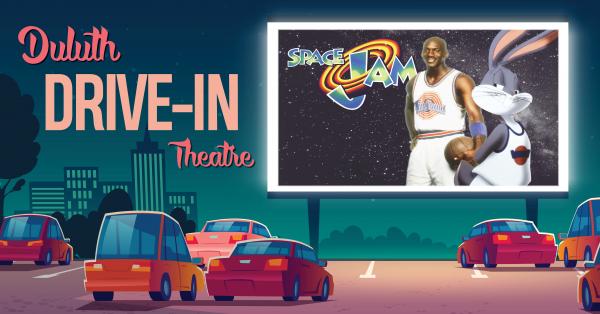 Drive-in Theatre featuring Space Jam