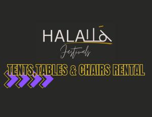 Tent, Table & Chairs Rental