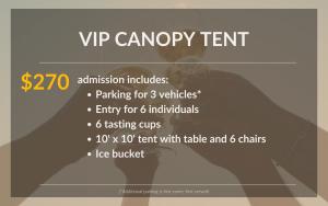 VIP Canopy Tent (6 tickets) cover picture