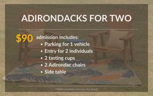 Adirondacks For Two (2 tickets) cover picture
