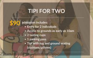 Tipi For Two (2 tickets, 1 parking pass) cover picture