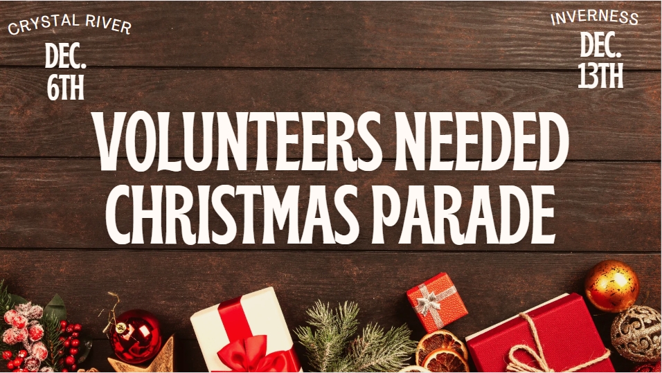 Crystal River Parade Volunteers Crystal River Parade Volunteers