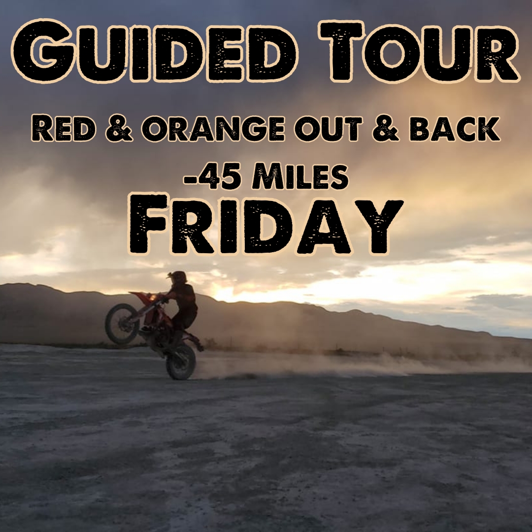Friday Morning - UPPER ADVANCED - Red & Orange Out and Back - 30 Miles (ELECTRIC START REQUIRED) cover picture