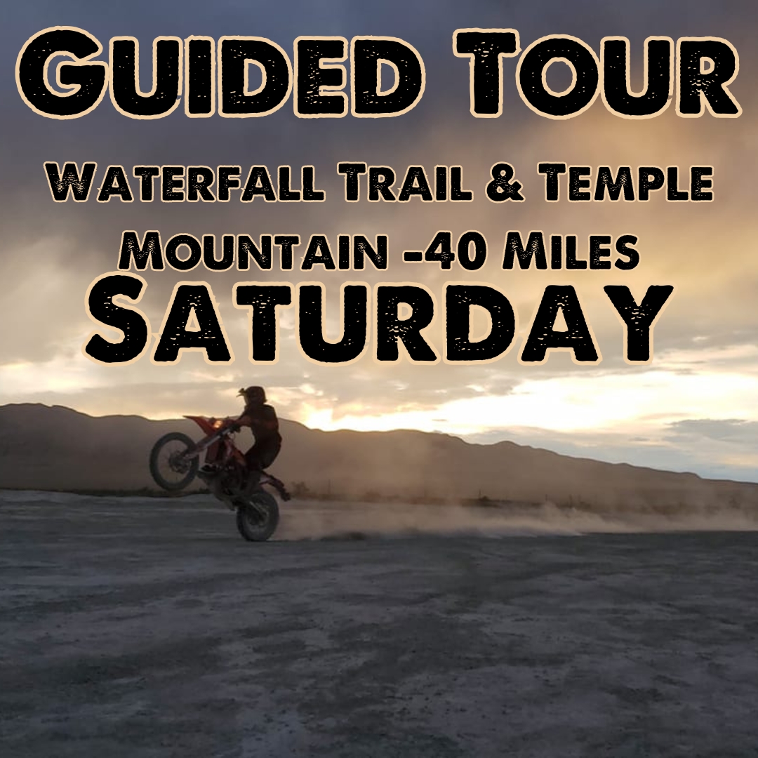 Saturday Morning - LOWER ADVANCED - Waterfall Trail and Temple Mountain -40 Miles cover picture