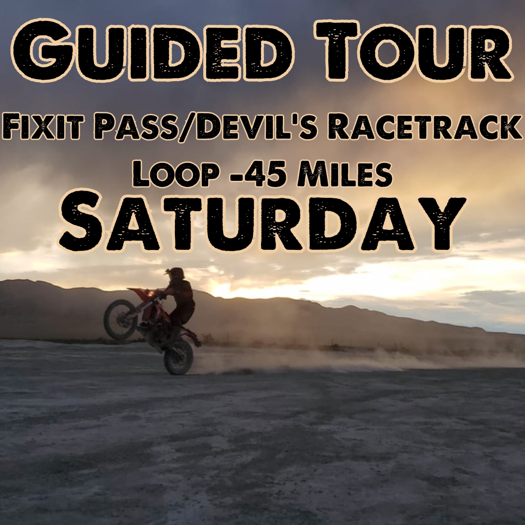 Saturday Morning - UPPER INTERMEDIATE - Fix it Pass / Devil's Racetrack Loop -45 Miles cover picture