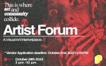 Artist Forum October