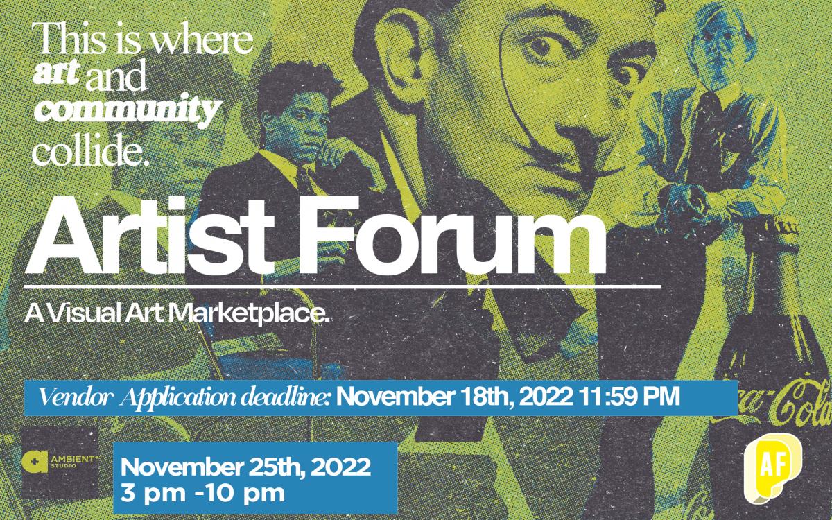 Artist Forum November cover image