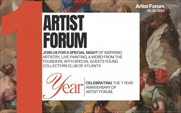 Artist Forum 1 Year Anniversary