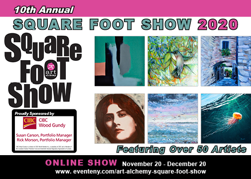 ART Alchemy Studio Square Foot Show 2020 cover image