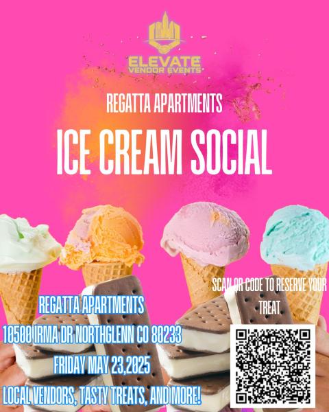 Ice Cream Social at Regatta Apartments