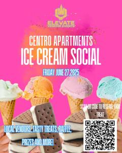 Ice Cream Social at Centro Apartments