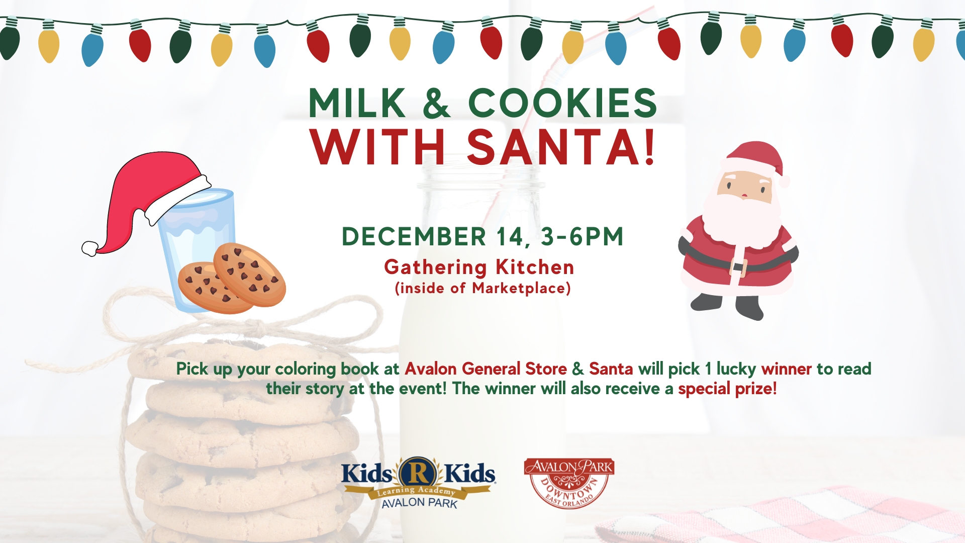 Milk & Cookies with Santa cover image