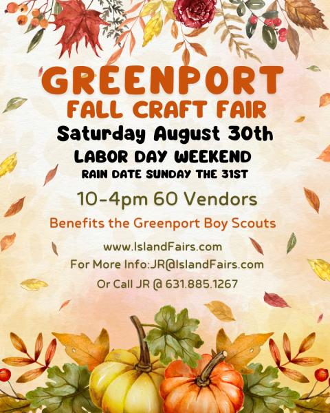 Greenport Fall Craft Fair Greenport Fall Craft Fair