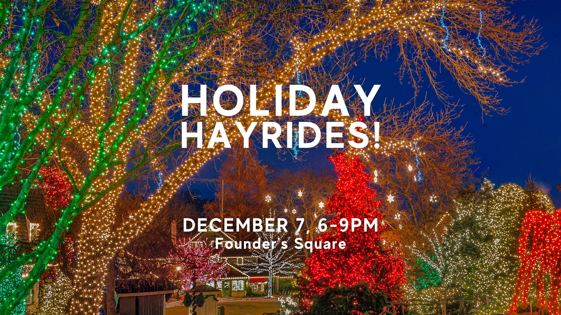 Holiday Hayrides