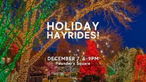 Holiday Hayrides (6:00 PM) cover picture