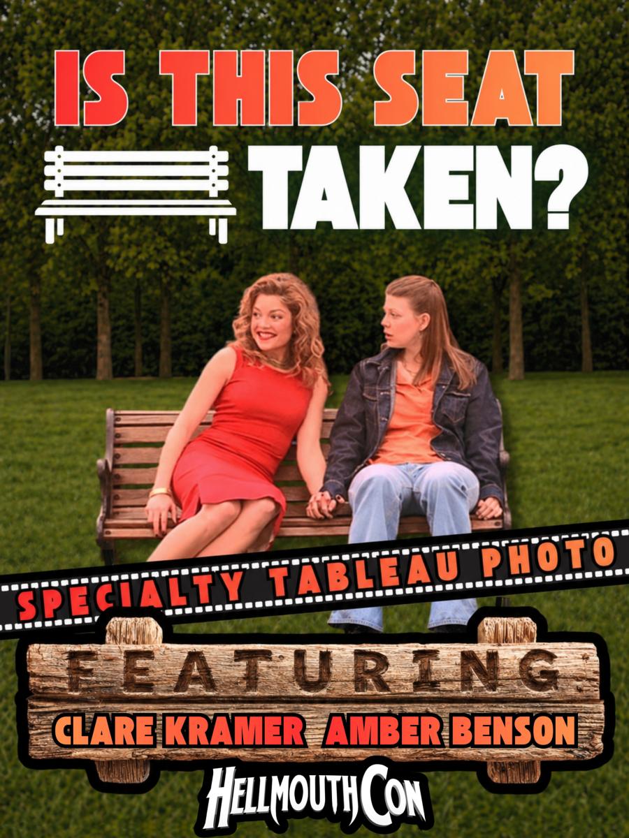 "Is This Seat Taken?" - Specialty Photo with Clare Kramer and Amber Benson (Saturday) cover picture