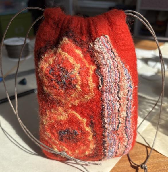 Learn to Felt a Pouch