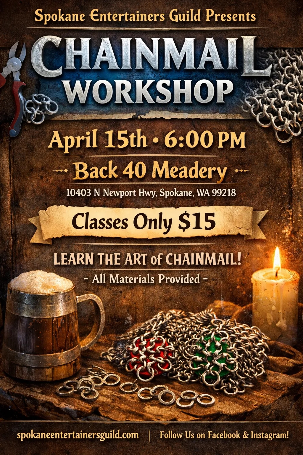 Chainmail Workshop - April 15, 2