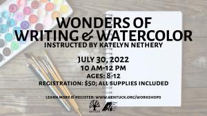 Non-Member Registration for Wonders of Writing and Watercolor cover picture