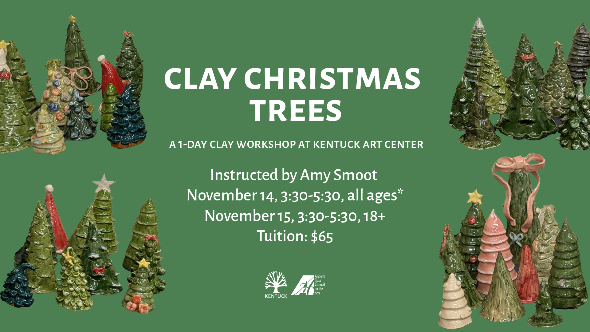Clay Christmas Trees  2026