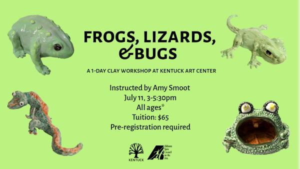 Frogs, Lizards & Bugs 2026
