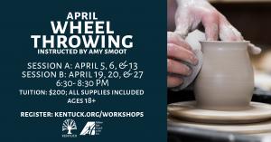 Session A: Wheel Throwing April cover picture
