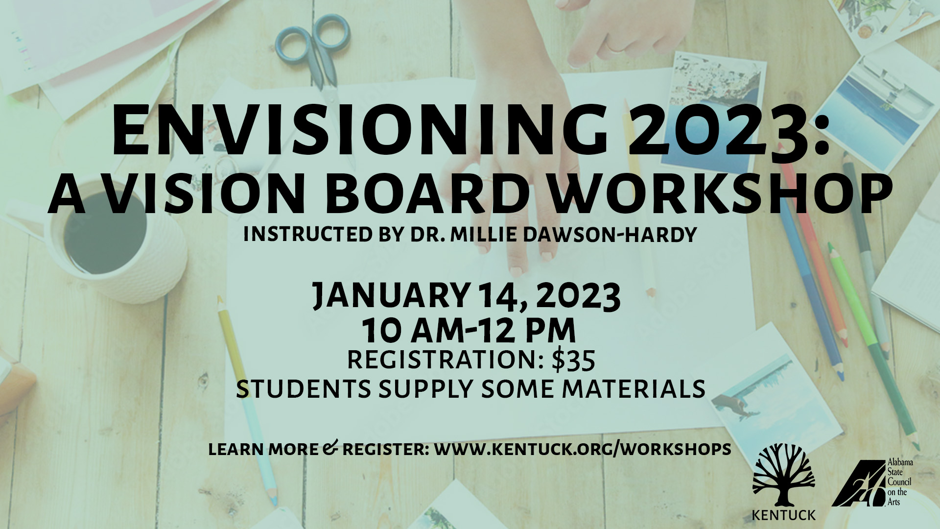 Envisioning 2023: A Vision Board Workshop with Dr. Millie Dawson-Hardy