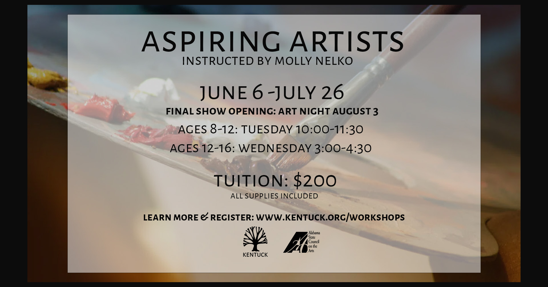 Aspiring Artists Summer Camps cover image