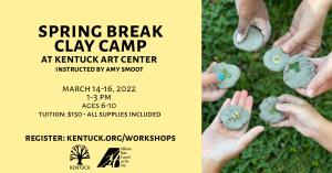 Non-Member Registration for Spring Break Clay Camp cover picture