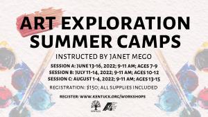 Non-Member Registration for Session B: Art Exploration Camp cover picture