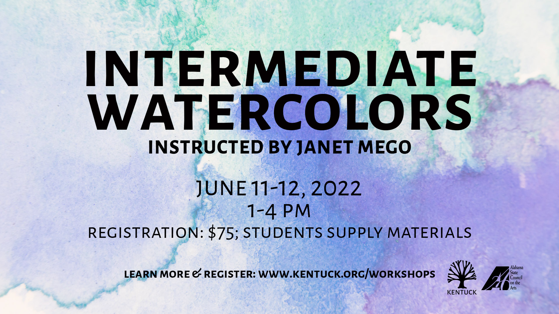 Intermediate Watercolors with Janet Mego cover image