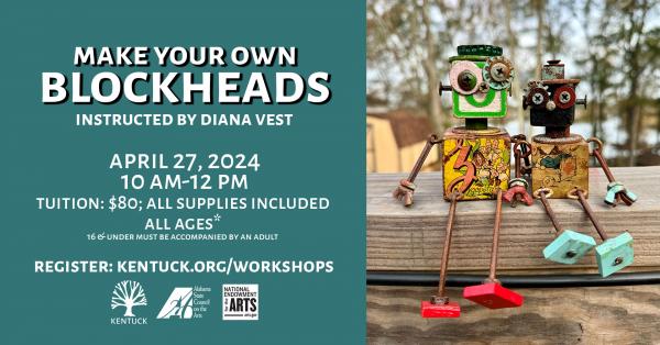 Make Your Own Blockhead with Diana Vest