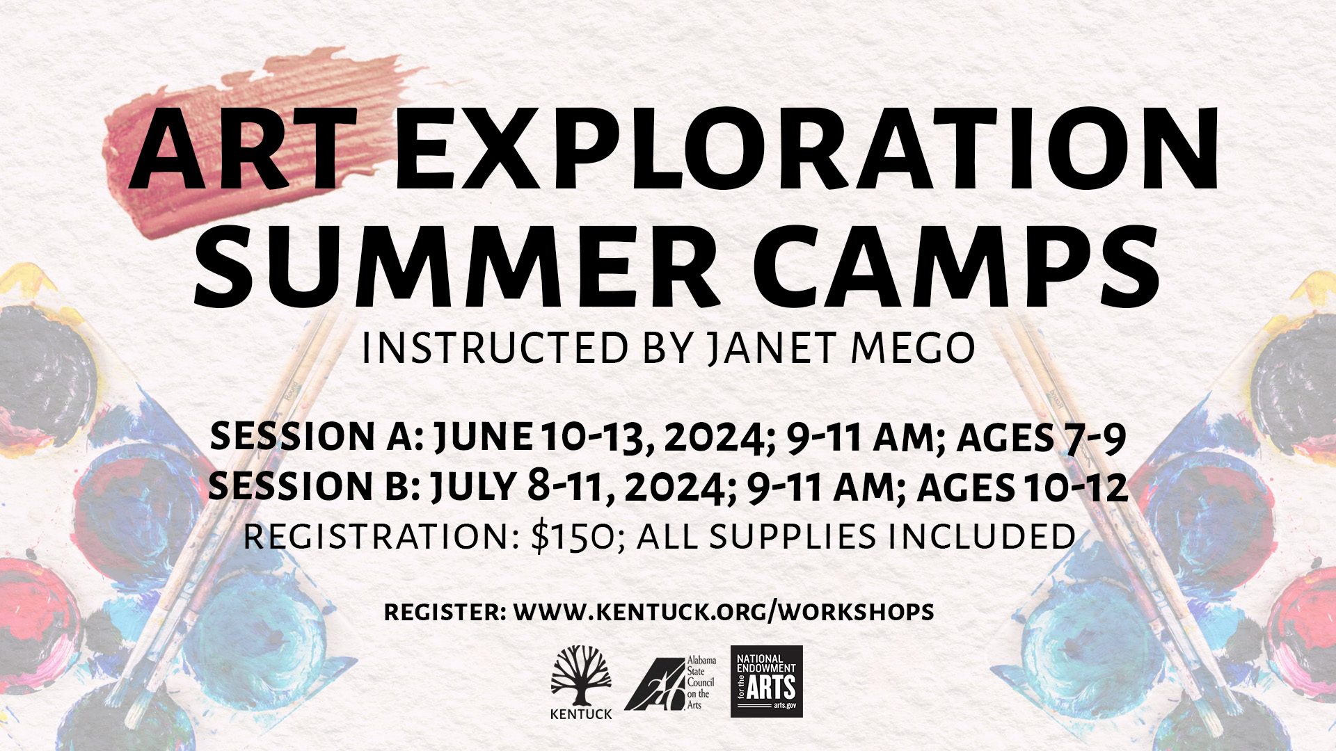 Art Exploration Summer Camps: 2024 cover image