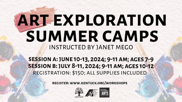 Art Exploration Summer Camps: 2024