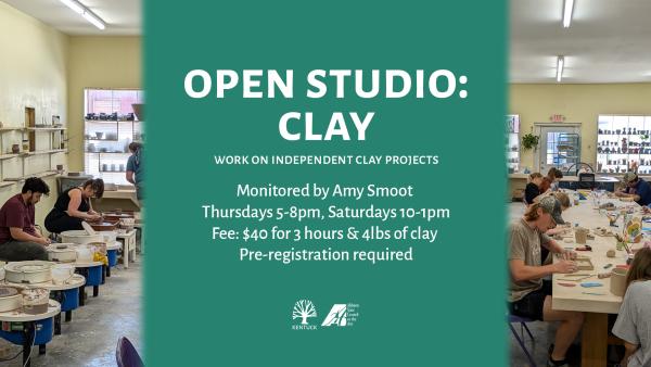Open Studio: Clay 2026