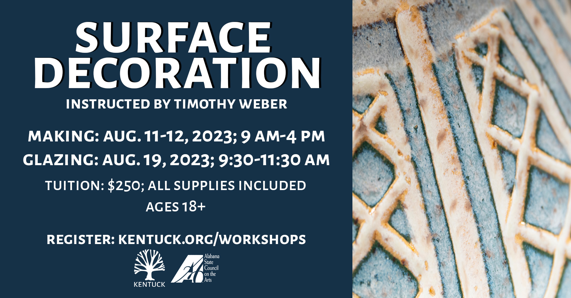 Surface Decoration with Timothy Weber