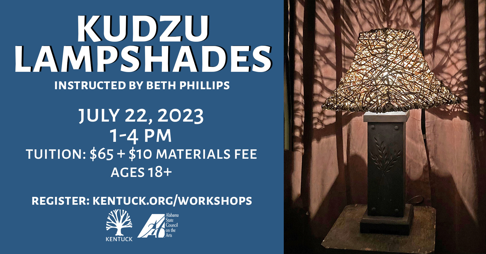 Kudzu Lampshades with Beth Phillips cover image