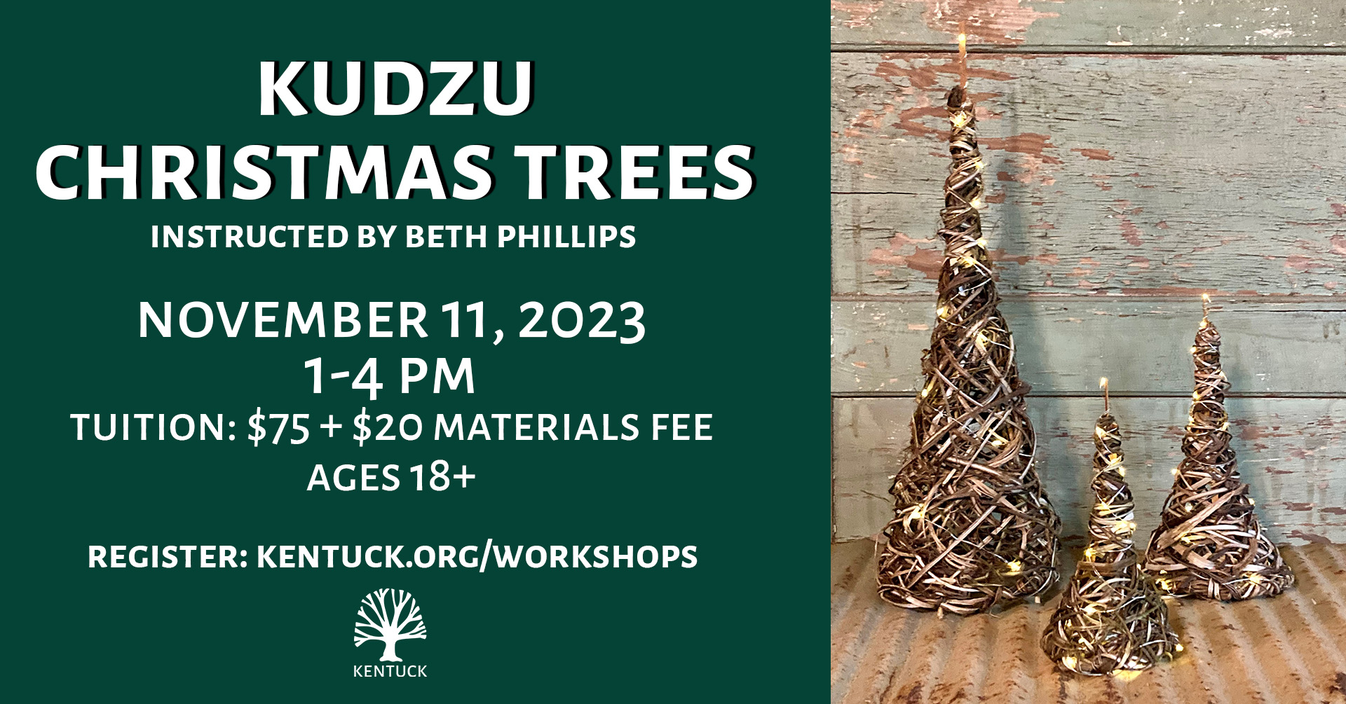 Kudzu Christmas Trees with Beth Phillips cover image