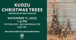 Registration for Kudzu Christmas Trees 2023 cover picture