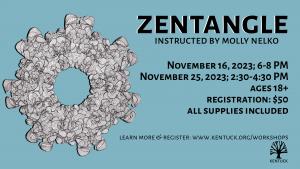 Session A Registration: Zentangle cover picture