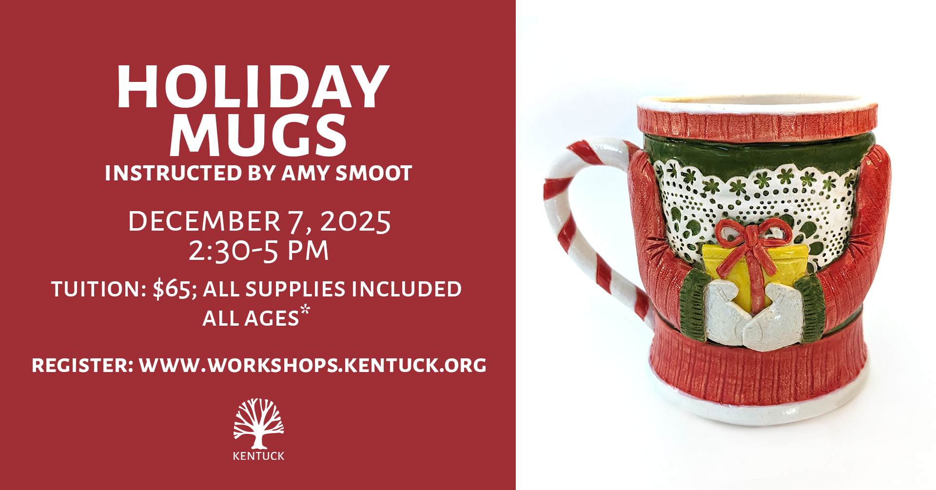 Holiday Mug Registration: December 2025 cover picture